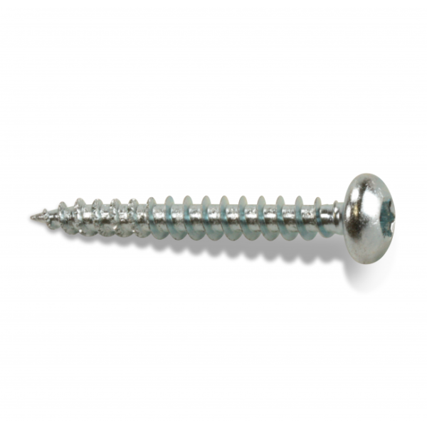 Treskrue Heco 126040030574H TRT, galvanisert, 200-pakning 4,0 x 30
