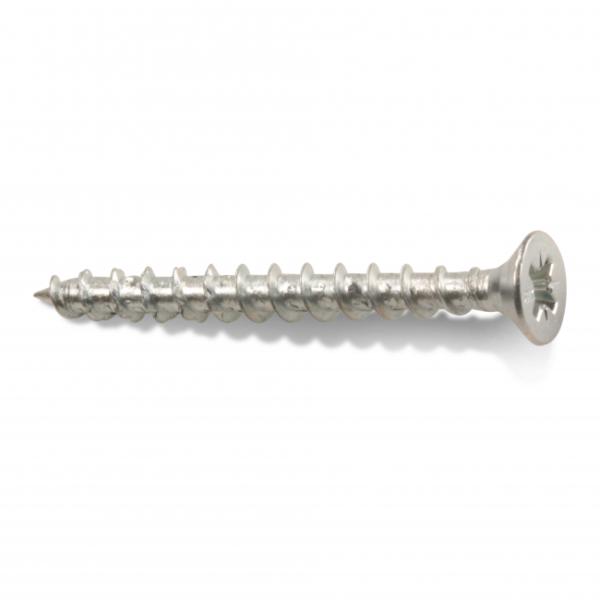 Treskrue Heco 9601006 TFX, galvanisert 4,0 x 50 mm, 10-pakning