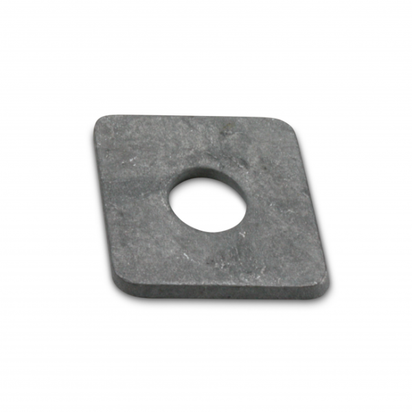 Neliöaluslevy Heco 9605221 S4B, kuumasinkitty 9 x 25 x 3 mm, 10-pakkaus