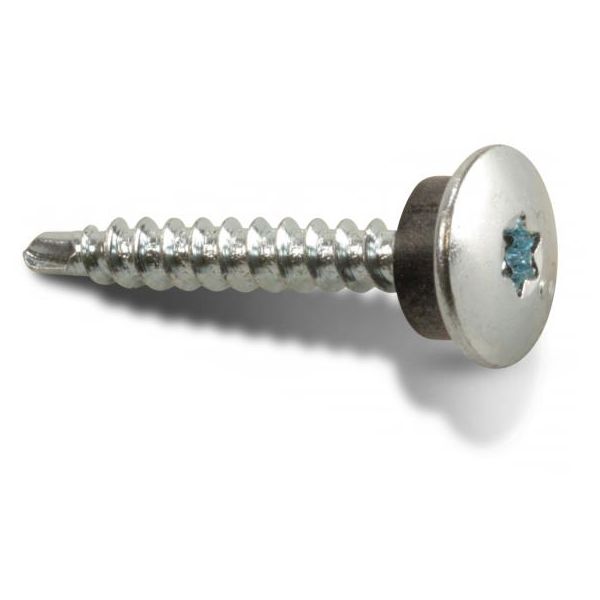 Facadeskrue Heco 9605337 4,8 x 35 mm, pakke med 50 Sort