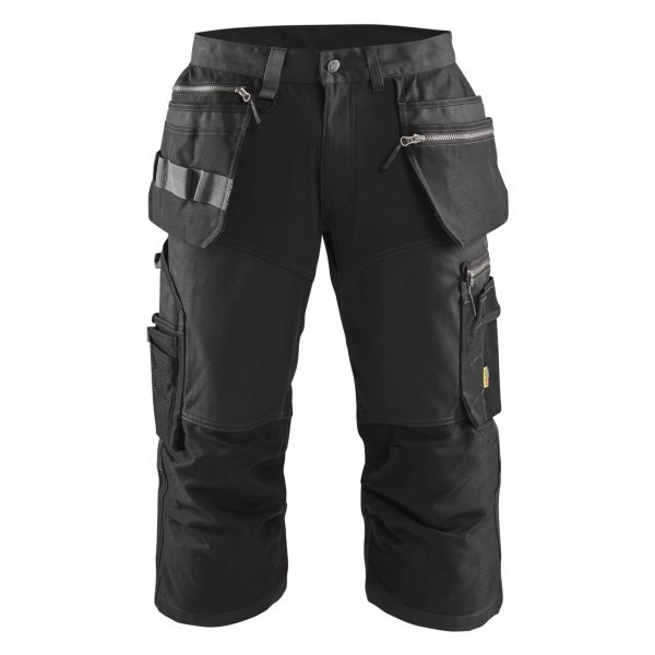 Piratbukser Blåkläder 159713439900C58 med stretch, sort Stl C58