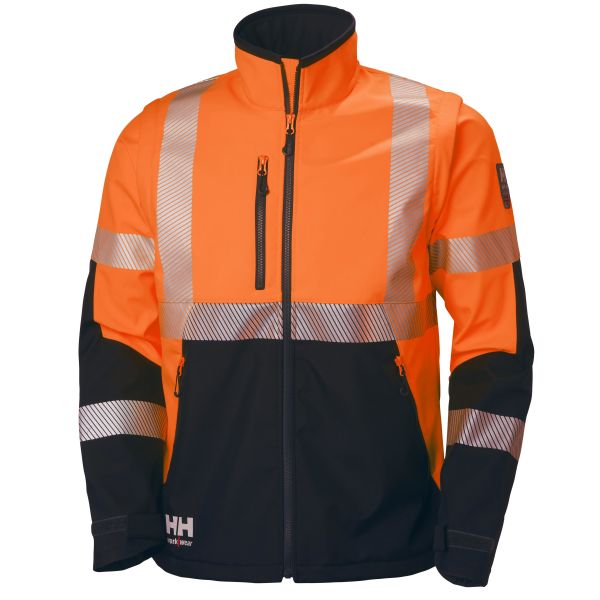 Softshell-takki Helly Hansen Workwear ICU 74272-269 huomioväri, oranssi S