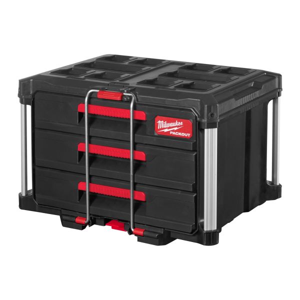Opbevaringsboks Milwaukee 4932472130 Packout  Tre kasser