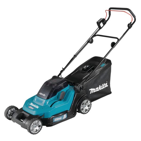 Plæneklipper Makita DLM432PT2 med batteri og oplader 