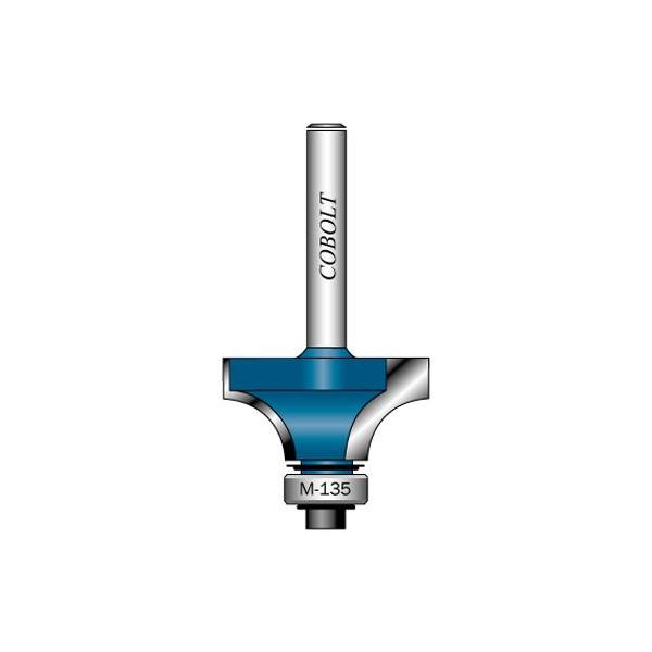 Avrundingsfres Cobolt 117-095 6 mm skaftdiameter Ø6/32 mm