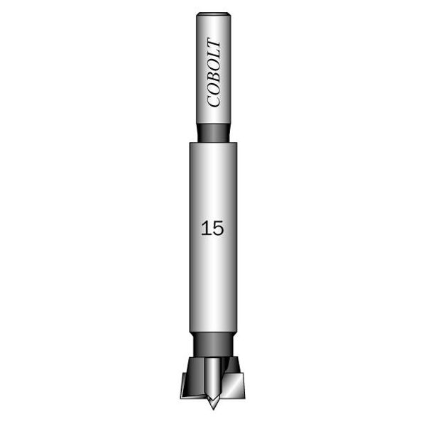 Træbor Cobolt 790-15 med midterspids, 90 mm Skærediameter: 15 mm
