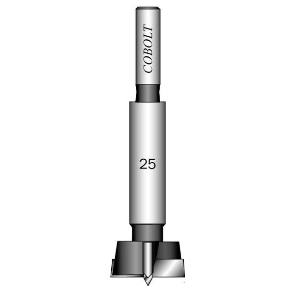 Træbor Cobolt 790-25 med midterspids, 90 mm Klippediameter: 25 mm