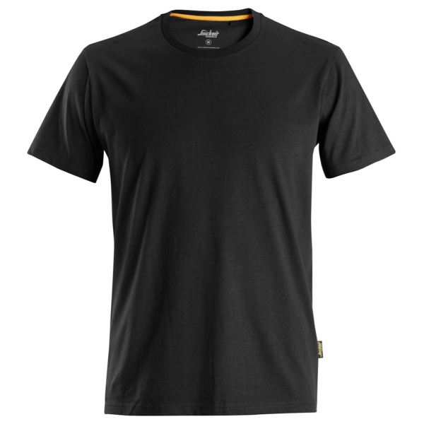 T-skjorte Snickers Workwear AllroundWork 2526 svart Svart L