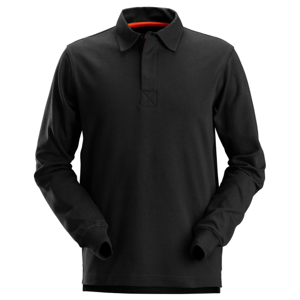 Rugby trøje Snickers Workwear 2612 sort Sort XS