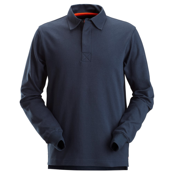 Rugby trøje Snickers Workwear 2612 marin Flåde L