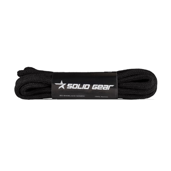 Snørebånd Solid Gear SG2001200 sort, NOMEX 150 cm