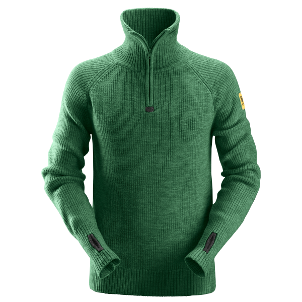 Sweater Snickers Workwear 2905 skov grøn Skov grøn L