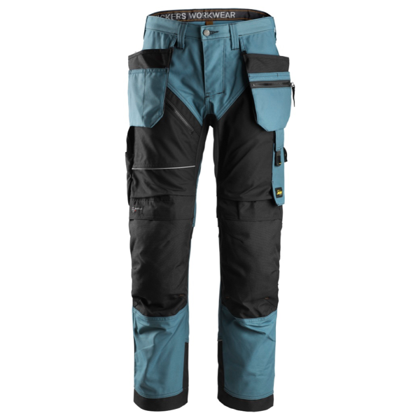 Arbetsbyxa Snickers Workwear 6202 RuffWork petrolblå/svart 62 Petrolblå/Svart