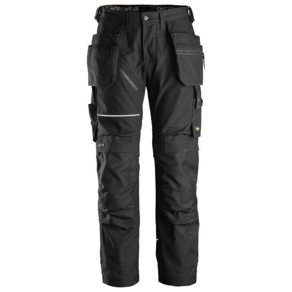 Håndværkerbukser Snickers Workwear 6214 RuffWork sort Sort 56