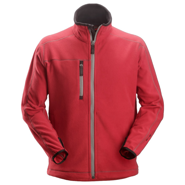 Fleecejakke Snickers Workwear 8012 chili S