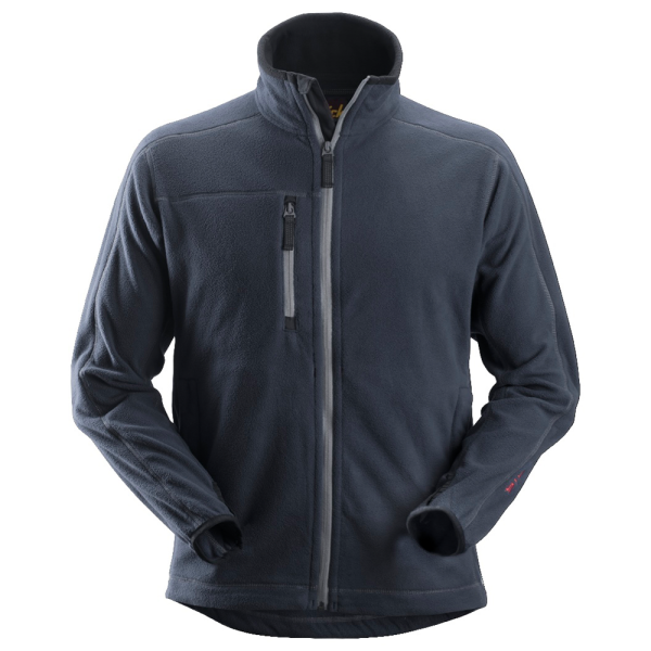 Fleecejakke Snickers Workwear 8012 marineblå XXL