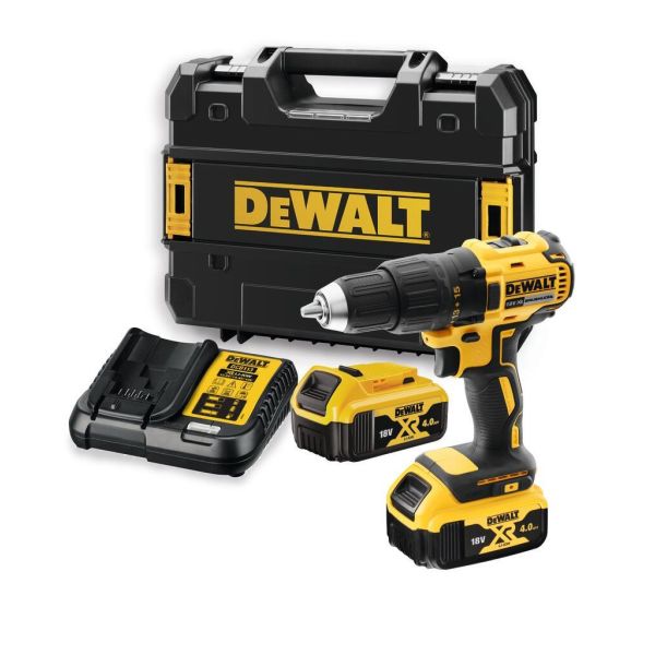 Skruemaskine Dewalt DCD777M2T-QW med batteri og oplader 