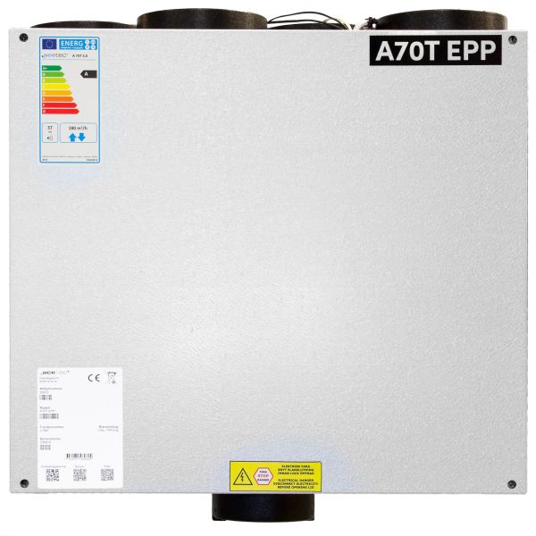 Ventilationsaggregat Acetec EvoAir A70T EPP  
