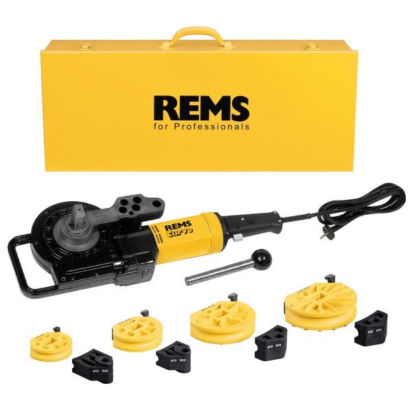 Bukkemaskine REMS Curvo Set 12, 15, 18 og 22 mm, 1000 W 