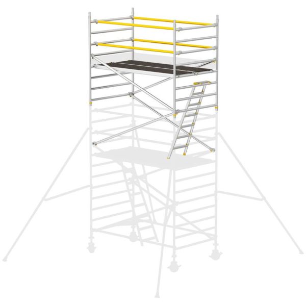 Påbygningspakke W.steps WRT 1400XR-2,0 EXT for rullestillas, 2500 x 1400 mm 