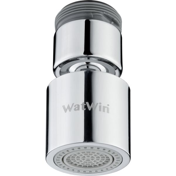 Strålsamlare WatWin Select M22/24 med kulled, M22x1.0 + M24x1.0 mm Krom