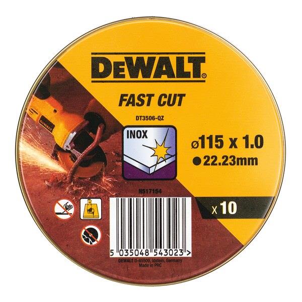 Skæreskive Dewalt DT3506-QZ 115x1 mm 