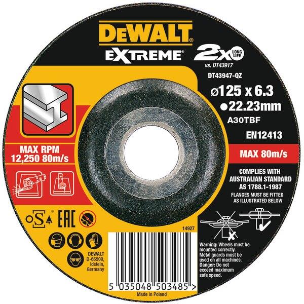 Katkaisulaikka Dewalt DT42380Z-QZ 180x1,6x22,23 mm 