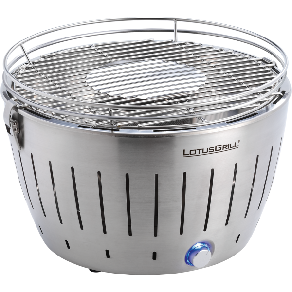 Kulgrill LotusGrill G 340 34 cm, rustfrit stål 