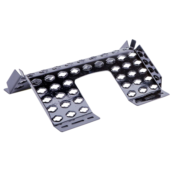 Kattoaskelma Skeppshultstegen 222-17-3 askelmaleveys 300 mm, peltikatoille Musta