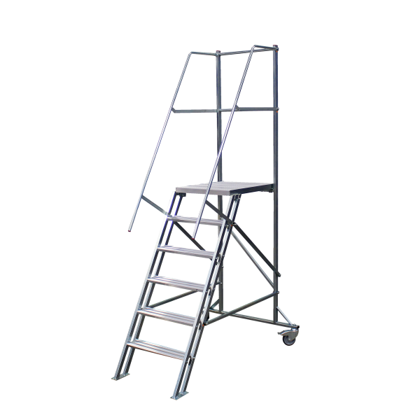 Arbejdsplatform Skeppshultstegen 240-200-1 med gelænder 2 meter
