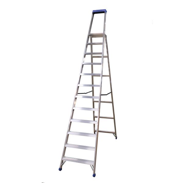 Trappestige Skeppshultstegen 5050-12 med hylde 12 trin, 2780 mm