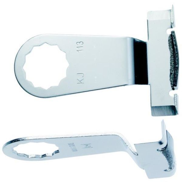 Skraber kniv Fein 63903131017 Tværkant, ridsefri belægning, 2-pak 25 mm