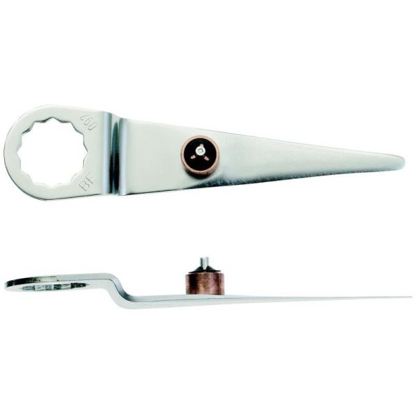 Vinduskniv Fein 63903097018 fast dybdeanslag, Z-bøying, 2-pakning 125 x 58 mm