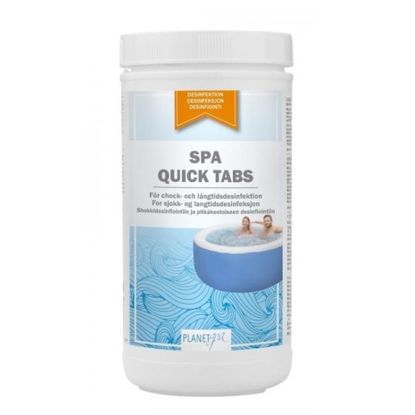 Klor tablet Planet Spa Quick Tabs 20 g tabletter, 1 kg 