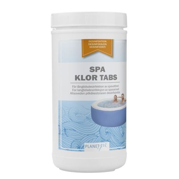 Klor tablet Planet Spa Klor Tabs langtidsvirkende, 1 kg 