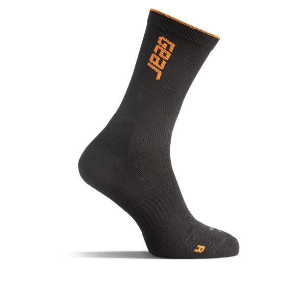 Sokk Solid Gear Wicking Sock Mid halvhøy, svart, 1 par Str 39-42