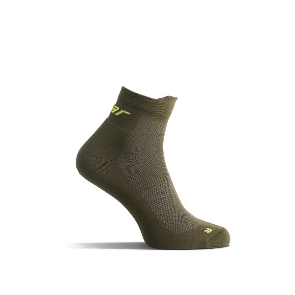 Sokk Solid Gear Light Performance Sock Low lav modell, grønn, 2-pakk Grønn Str 43-46