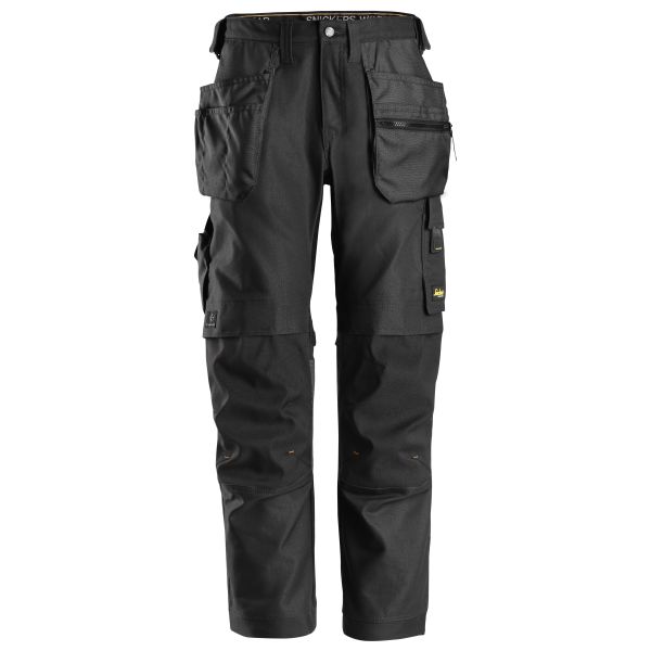Håndværkerbukser Snickers Workwear 6224 sort Sort 44