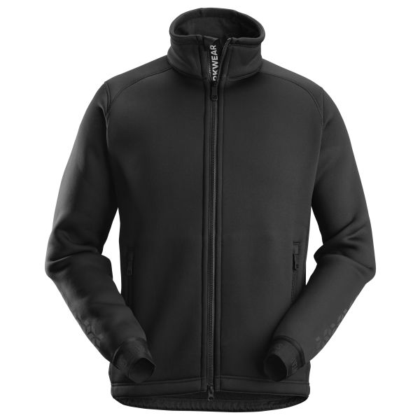 Fleecejakke Snickers Workwear 8018 AllroundWork sort Sort L