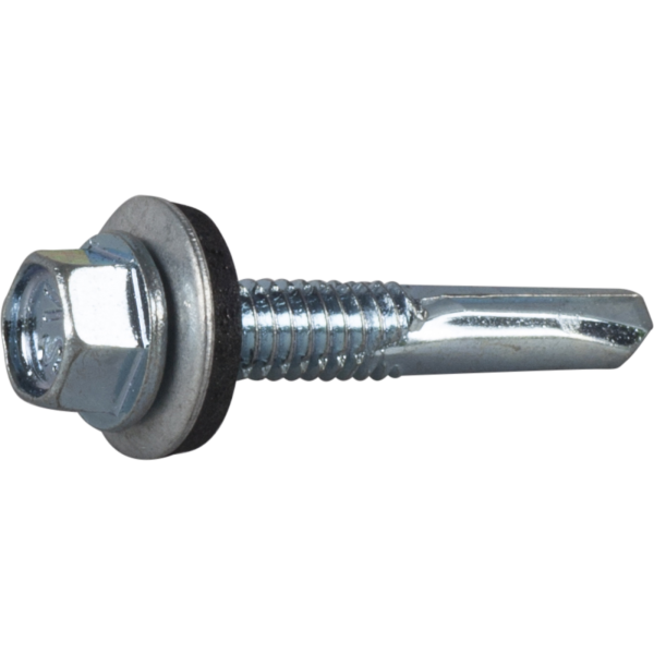 Pladeskrue ESSVE 63524 sekskanthoved, FZB, med bakke 5,5 x 32 mm, pakke med 200