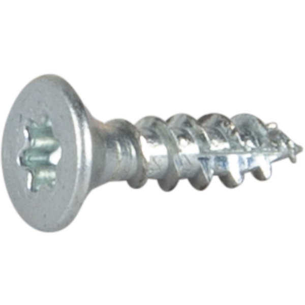 Træskrue ESSVE 123101 3 mm Ø, TX10, fuldt gevind, FZB, pakke 200 12 mm