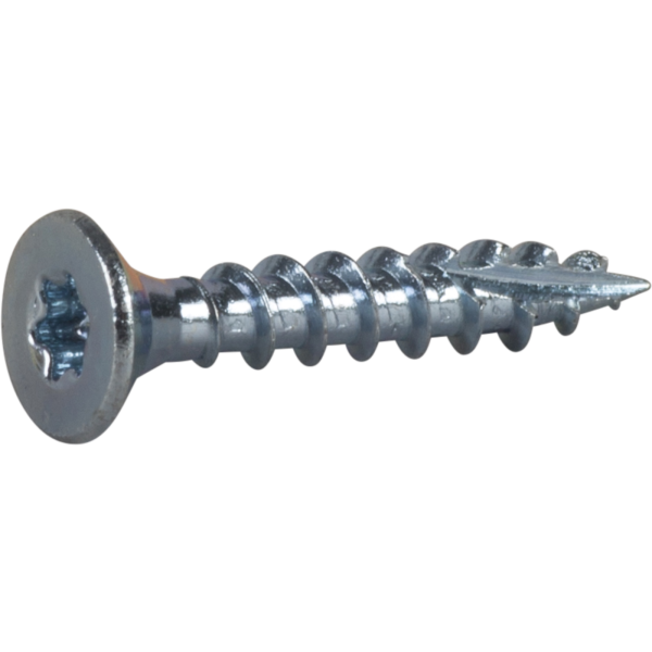 Træskrue ESSVE 123175 5 mm Ø, TX25, fuldt gevind, forsænket, FZB 30 mm, pakke med 200