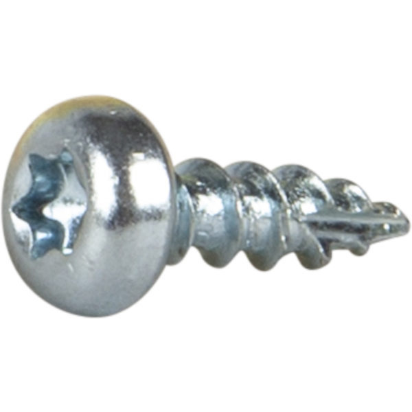 Træskrue ESSVE 127101 3 mm Ø, TX10, fuldt gevind, FZB, pakke 200 10 mm