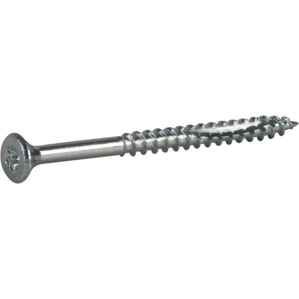 Puuruuvi ESSVE ESSDRIVE 3 mm Ø, uppokanta, FZB Kiiltosinkitty 3 mm 40 mm 20 kpl