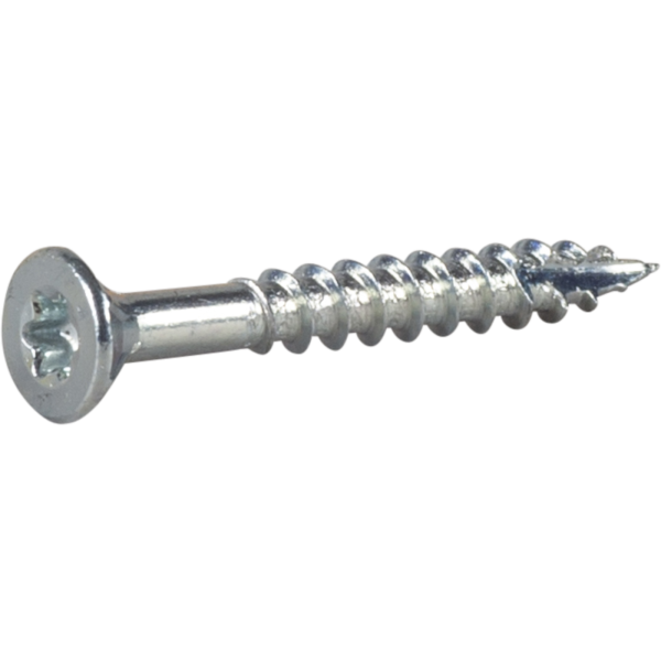 Puuruuvi ESSVE ESSDRIVE 3 mm Ø, uppokanta, FZB Kiiltosinkitty 3 mm 25 mm 20 kpl