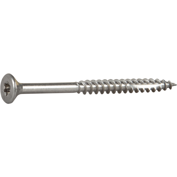 Träskruv ESSVE ESSDRIVE 4,5 mm Ø, försänkt, A2 Rostfritt stål A2 4,5 mm 50 mm 200 st