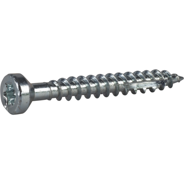 Puuruuvi ESSVE 513030 6 mm Ø, FZB, 8 kpl 50 mm