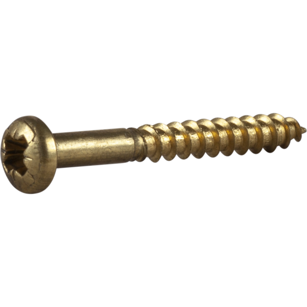 Træskrue ESSVE 525088 TKX, messing 3,5 x 30 mm, pakke med 8
