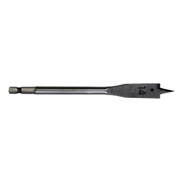 Träborr ESSVE 9995930 150 mm, flat, 1/4", bitsfäste Ø35 mm