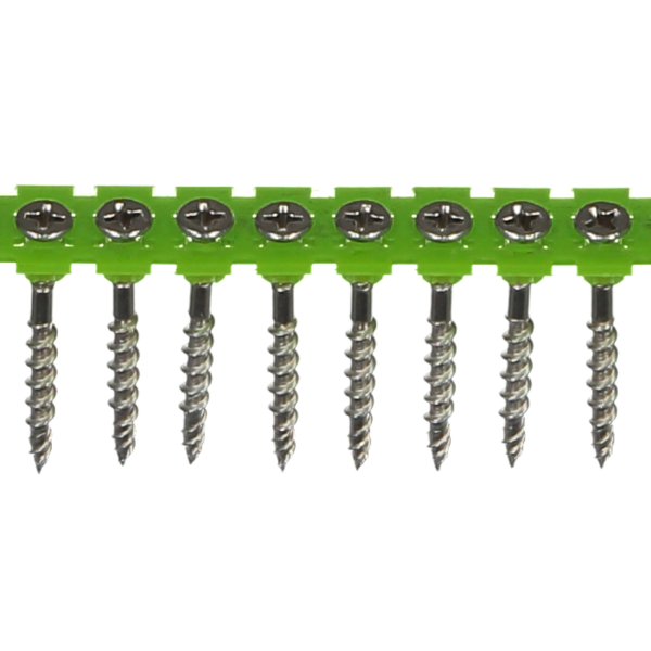 Terrasseskrue ESSVE 599442 MAX3, båndet, A2, PH2 1000-pak 4,2 x 42 mm